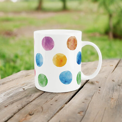 Large Polka Dots Mug