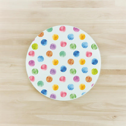 Polka Dots Small Round Hot Pot Stand