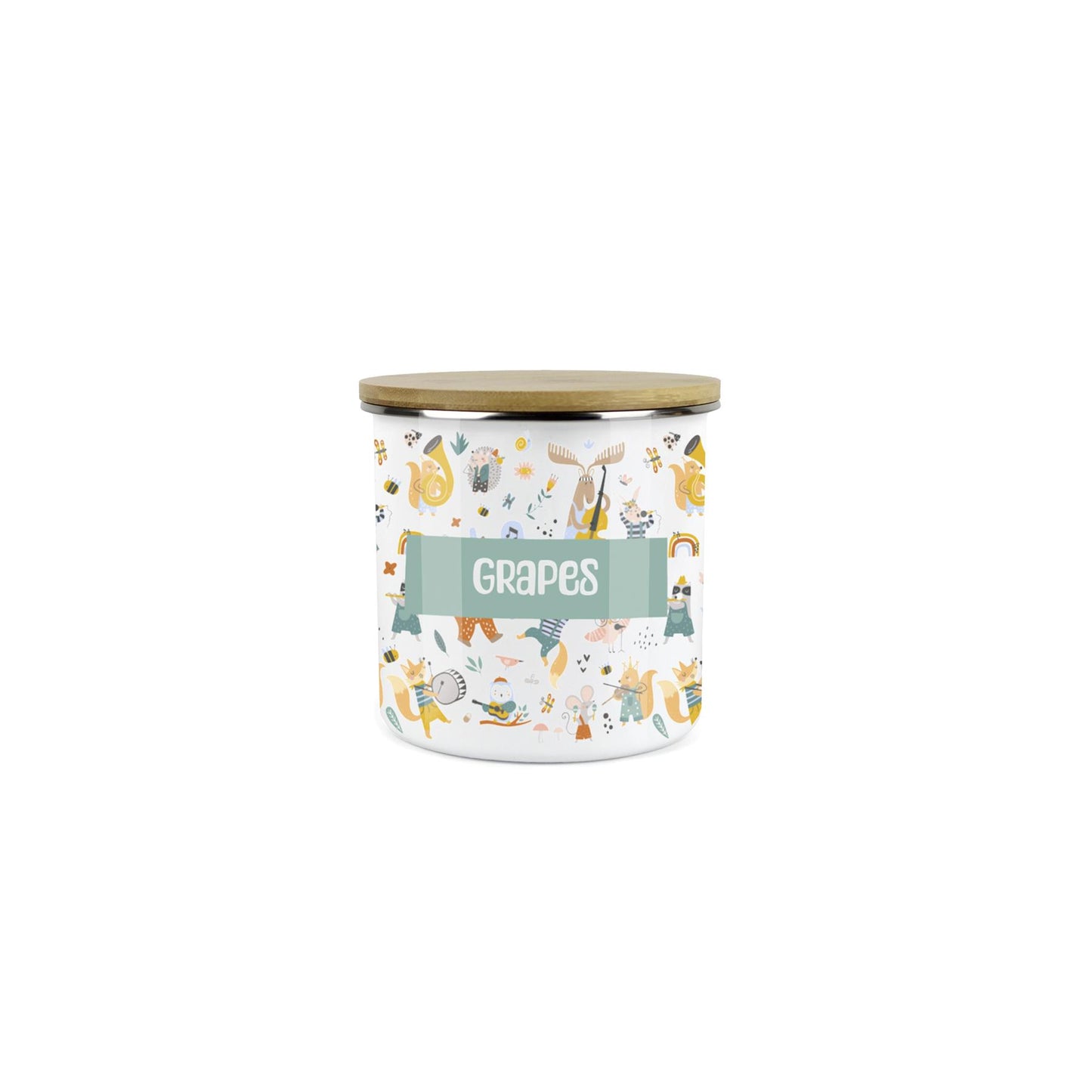 Music Creatures Mini Snack Storage Pot