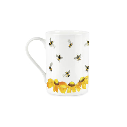 Bee Happy Mug & Coaster Gift Set by Rhiannon Chauncey