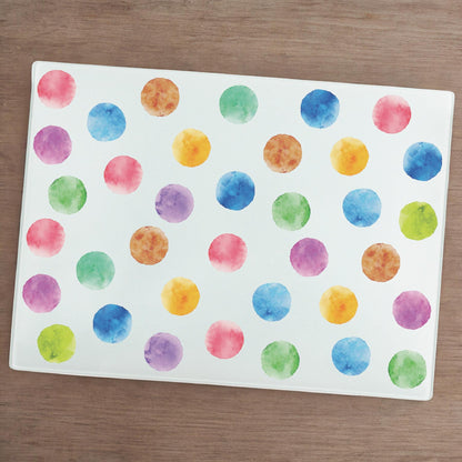 Polka Dots Large Smooth Worktop Protector