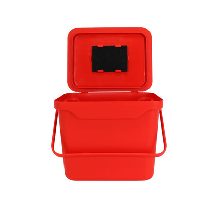 Easy Eco 5L Kitchen Caddy - Red