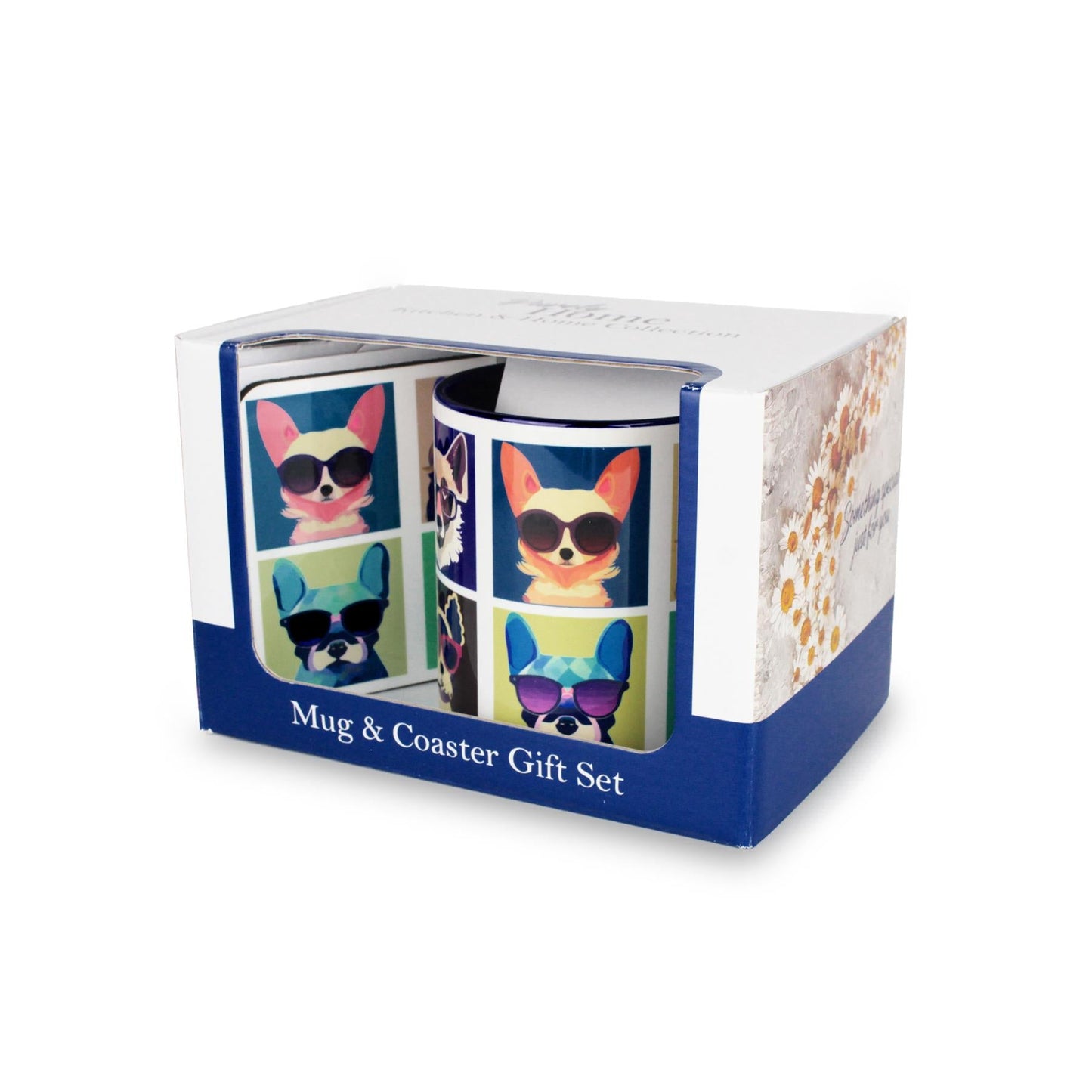 Cool Pets Mug & Coaster Gift Set