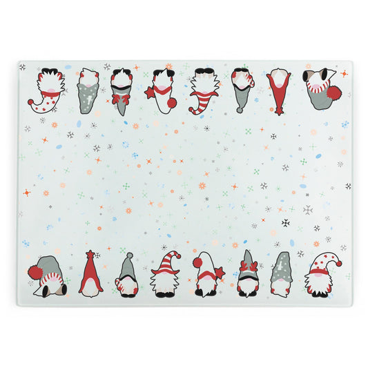 Christmas Gonks Large Smooth Worktop Protector