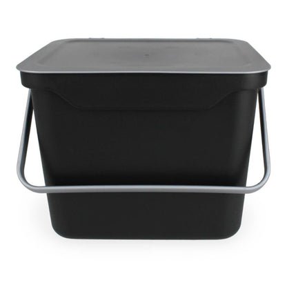 Easy Eco 5L Kitchen Caddy - Black & Silver