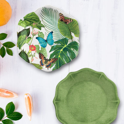 Amazon Green Melamine Side Plate