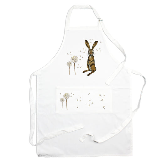 Hares & Dandelions Apron by Rhiannon Chauncey