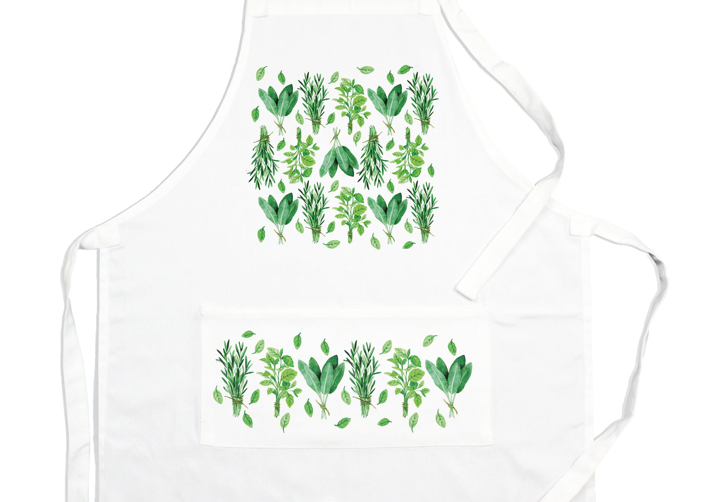 Kitchen Herbs  Apron