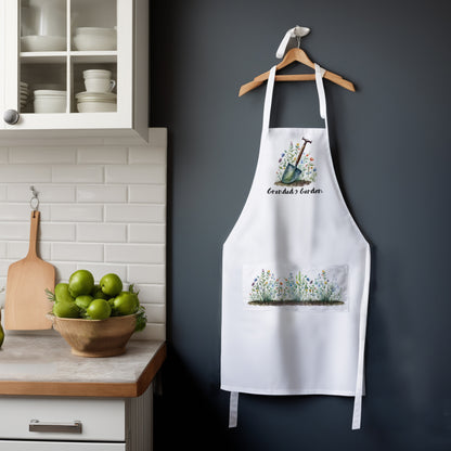Garden Spade & Flowers  Apron