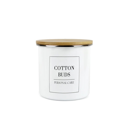 Minimalist Medium Enamel Canister