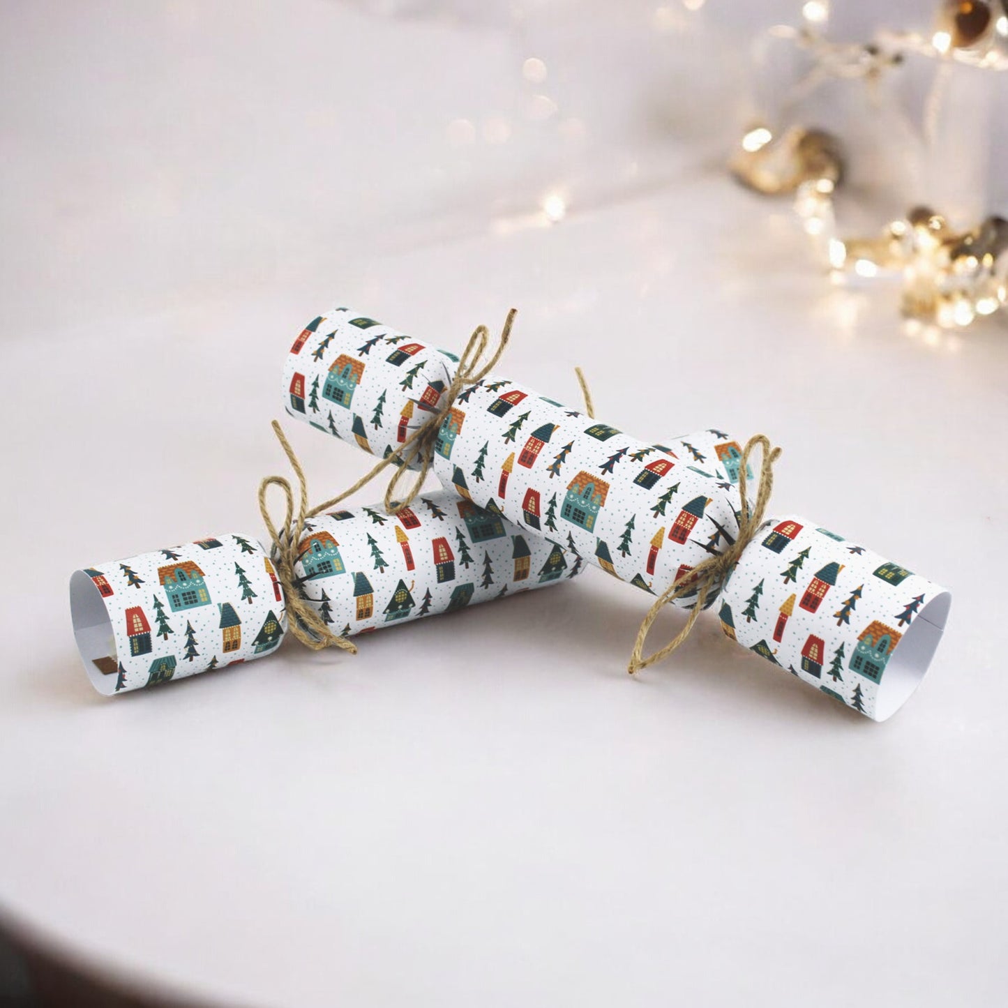 Christmas Houses Easy Eco Christmas Crackers