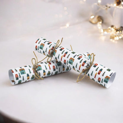 Christmas Houses Easy Eco Christmas Crackers