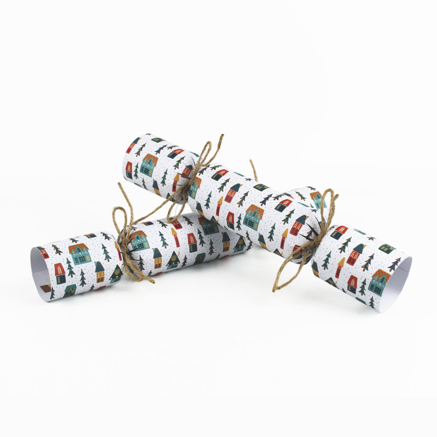 Christmas Houses Easy Eco Christmas Crackers