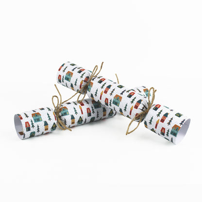 Christmas Houses Easy Eco Christmas Crackers