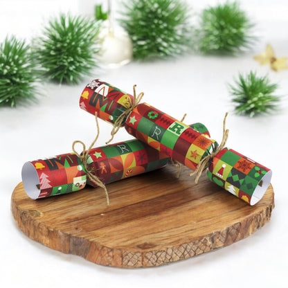 Merry Christmas Wrapping Paper Easy Eco Christmas Crackers
