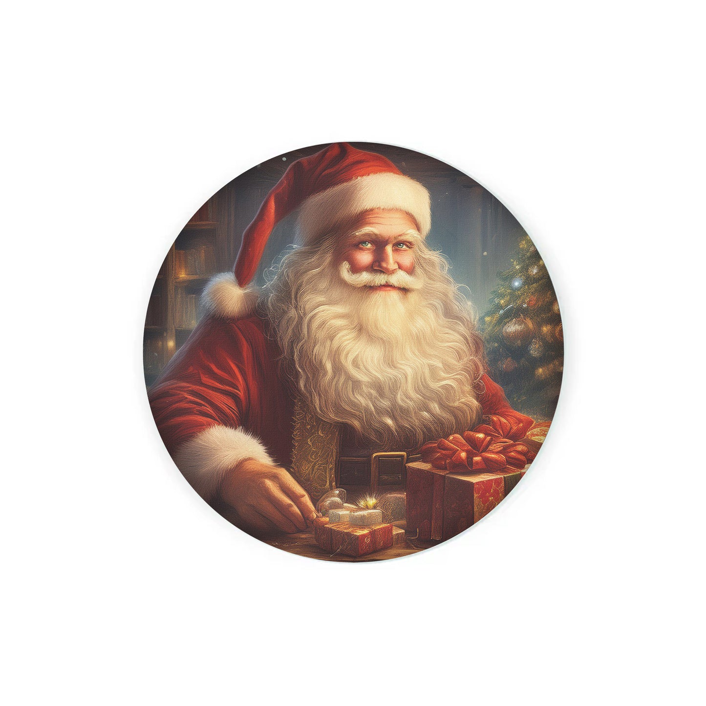 Father Christmas' Workshop Round Hot Pot Stand