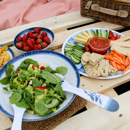 Coastal Melamine Dining Salad Servers