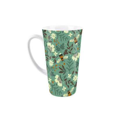 Bees & Flowers Large Latte Mug