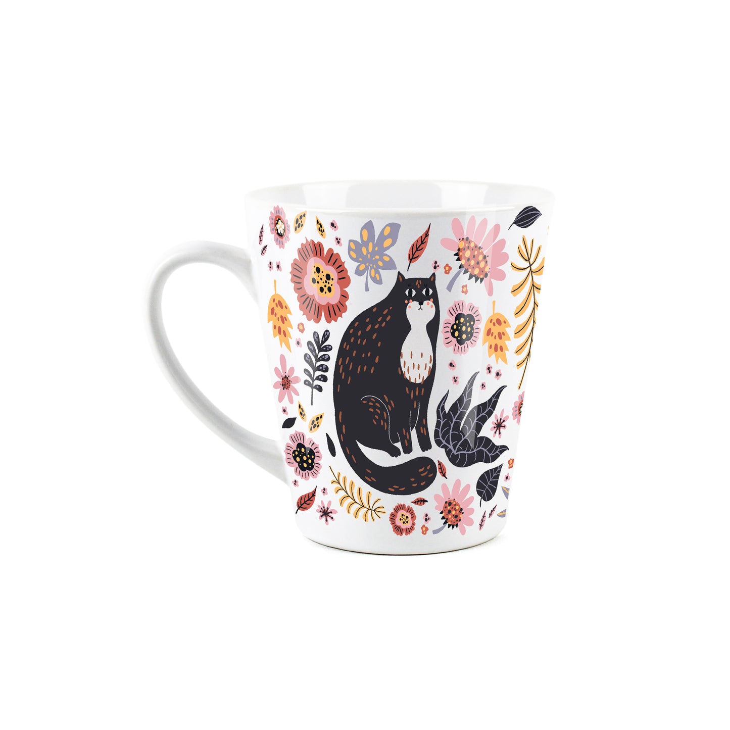 Boho Cats Small Latte Mug