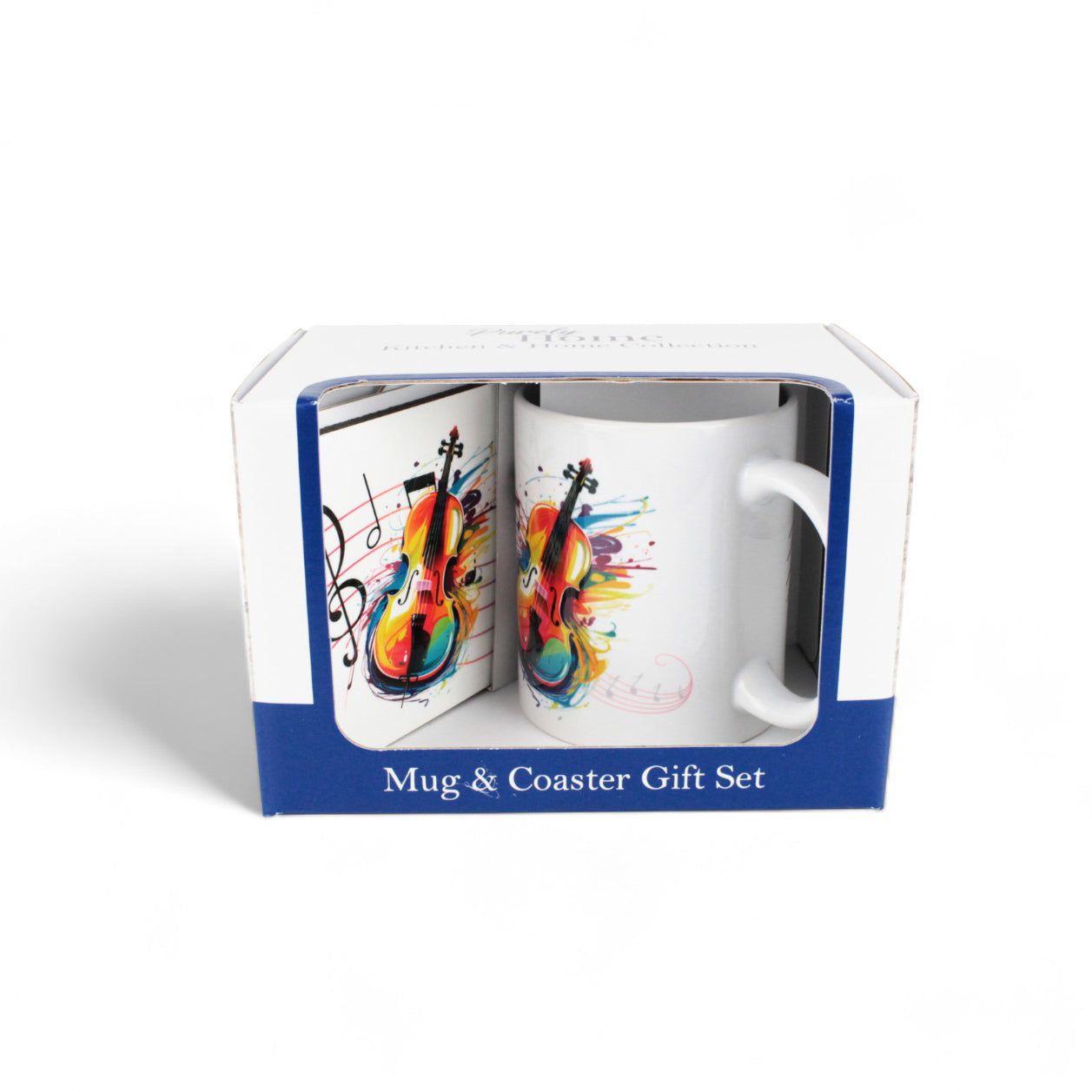 Abstract Instruments Mug & Coaster Gift Set