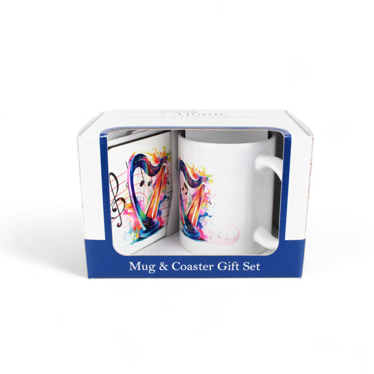 Abstract Instruments Mug & Coaster Gift Set
