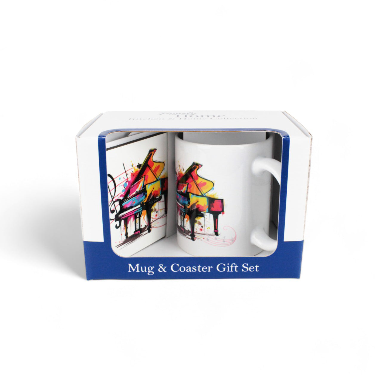 Abstract Instruments Mug & Coaster Gift Set