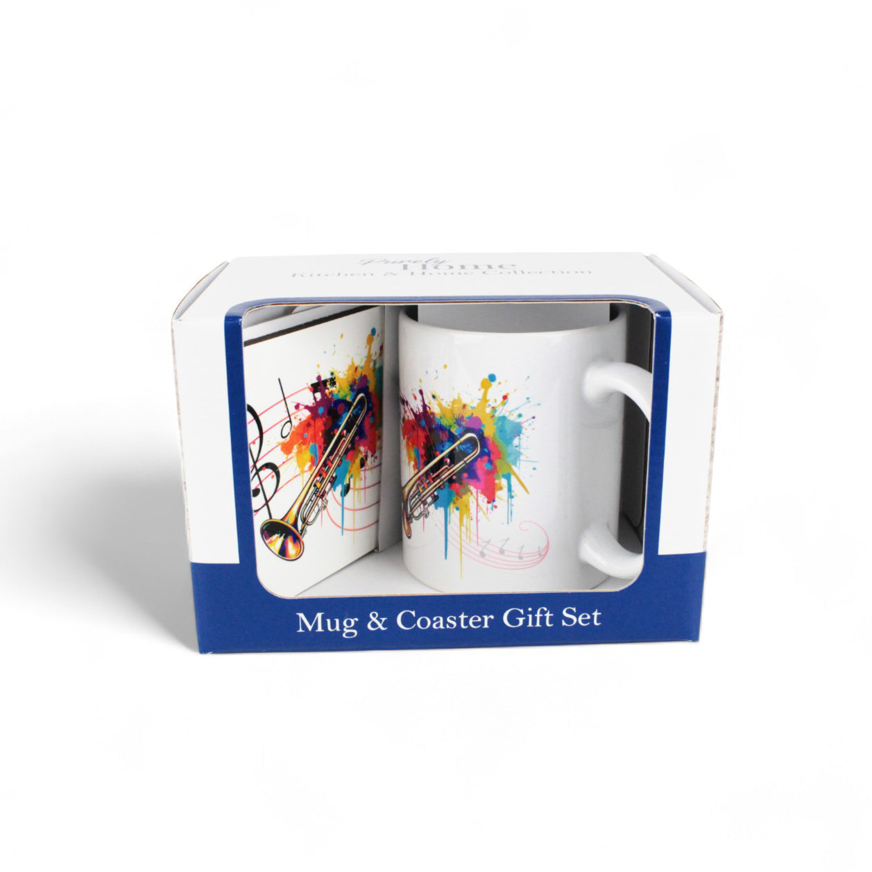 Abstract Instruments Mug & Coaster Gift Set