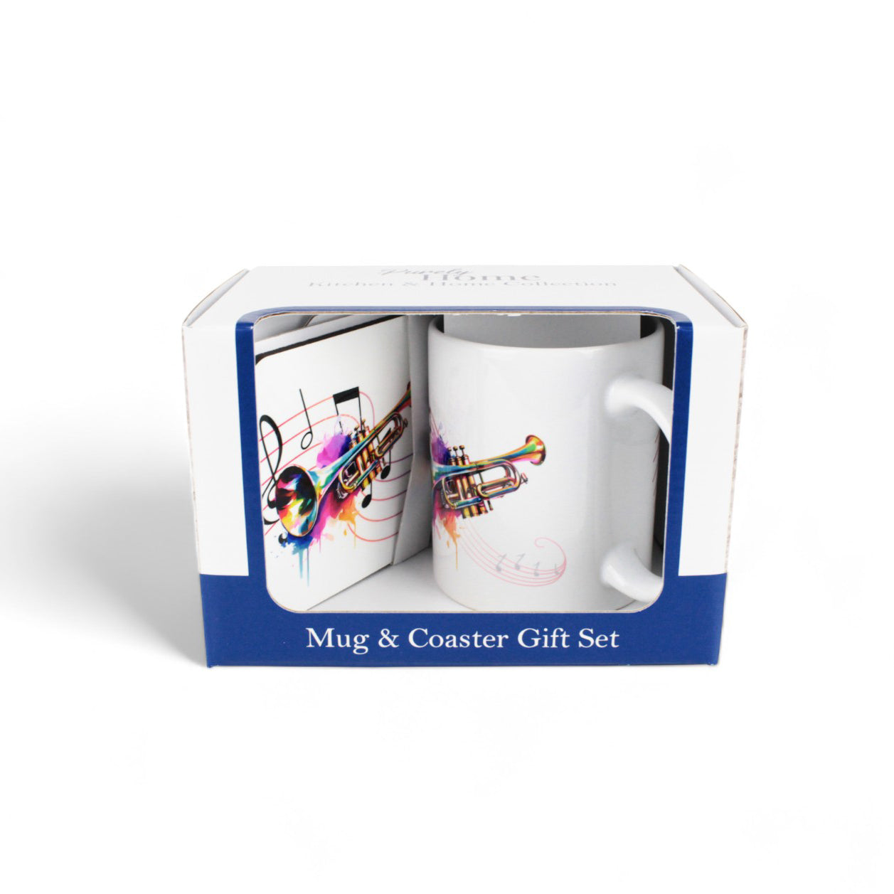 Abstract Instruments Mug & Coaster Gift Set