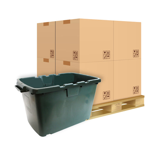 Pallet - 55L Recycling Crate - Green