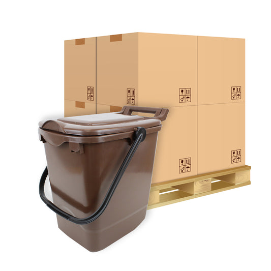 Pallet - 23L Kerbside Caddy - Brown