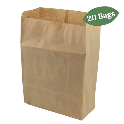25L Paper Compostable Kerbside Caddy Liners - pack of 20