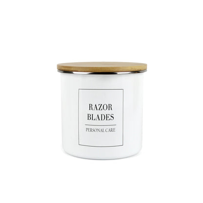 Minimalist Medium Enamel Canister