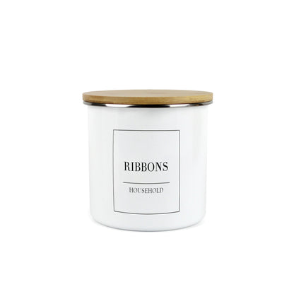 Minimalist Medium Enamel Canister