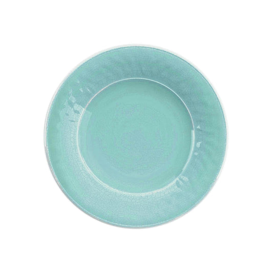 Crackle Turquoise Melamine Side Plate