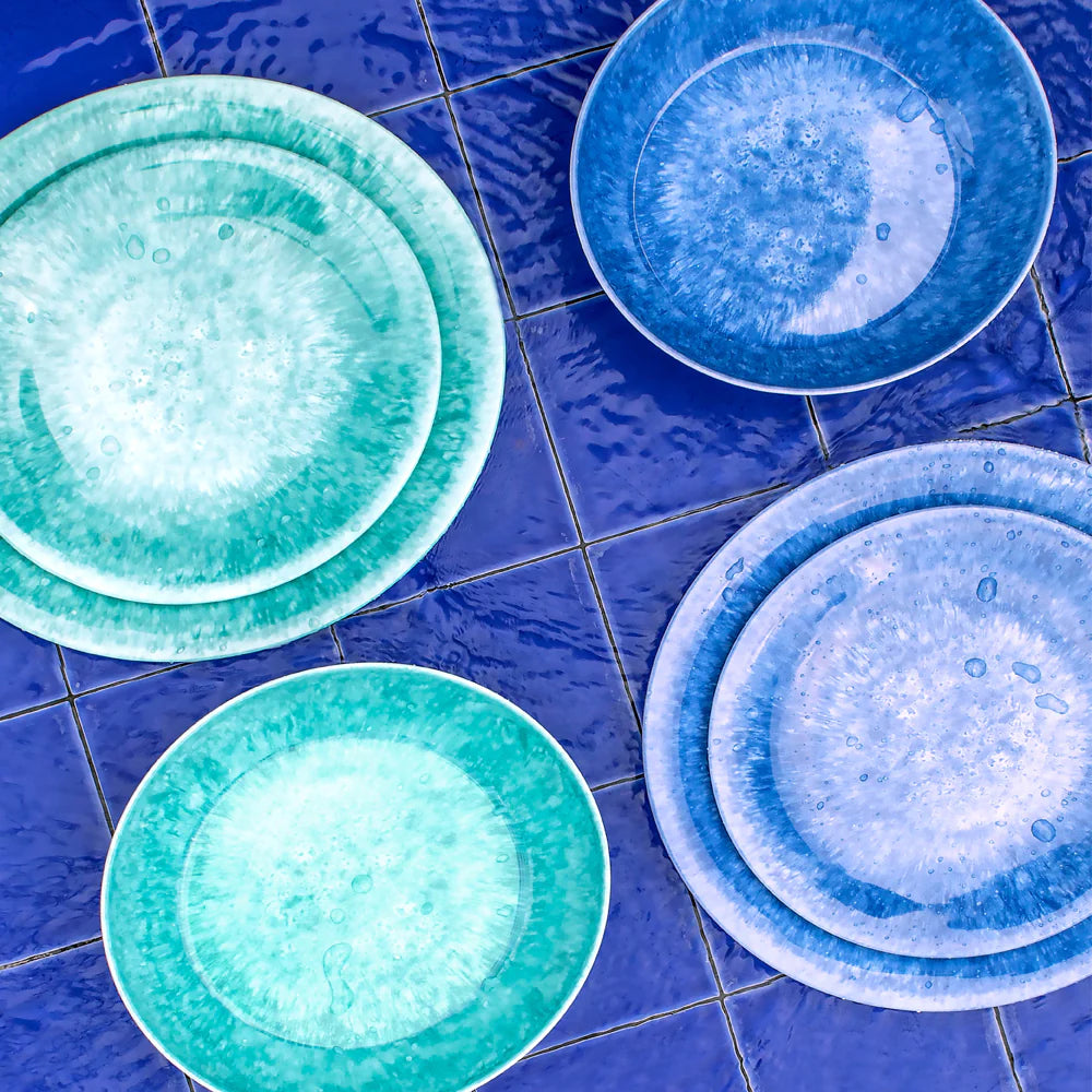 Bali Brights Indigo Melamine Side Plate