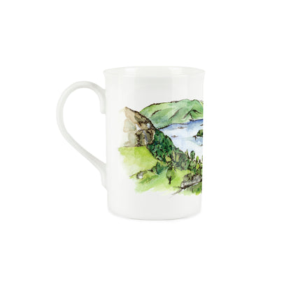 Lake Windermere / Lake District Mug & Coaster Gift Set by Rhiannon Chauncey
