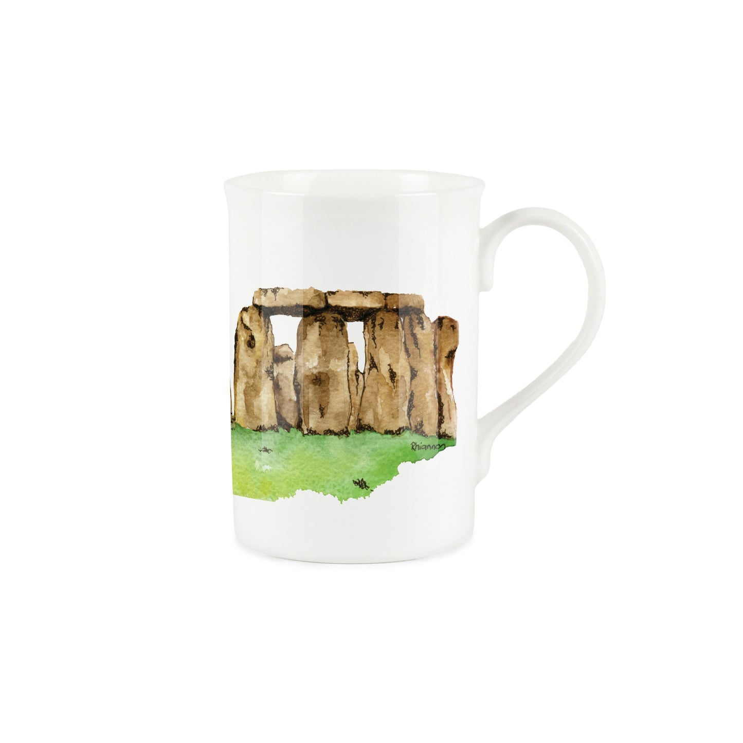 Stonehenge Mug & Coaster Gift SetG by Rhiannon Chauncey