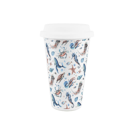 Sea Art Travel Mug