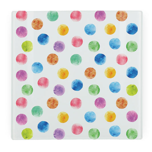 Polka Dots Large Square Smooth Worktop Protector