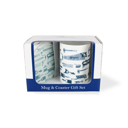 Vintage Hobbies Mug & Coaster Gift Set