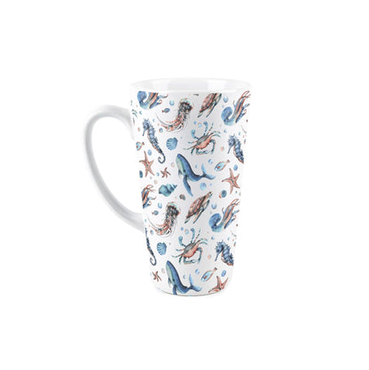 Sea Art Large Latte Mug