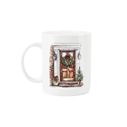 Christmas Doorway Mug