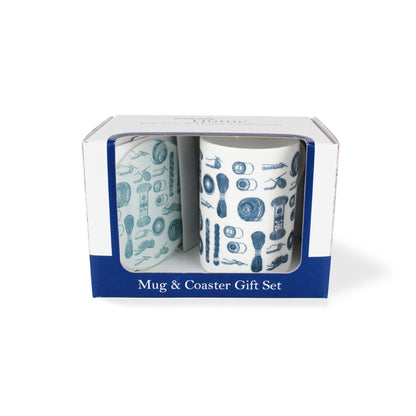Vintage Hobbies Mug & Coaster Gift Set