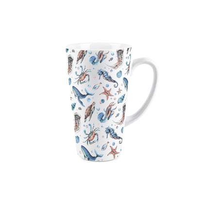 Sea Art Large Latte Mug