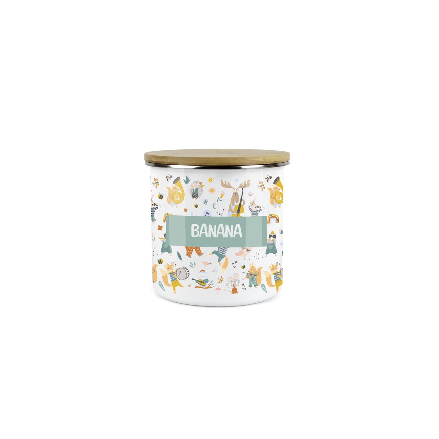 Music Creatures Mini Snack Storage Pot