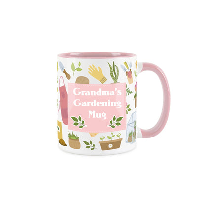 Grandma's Gardening Tulips Mug & Coaster Gift Set