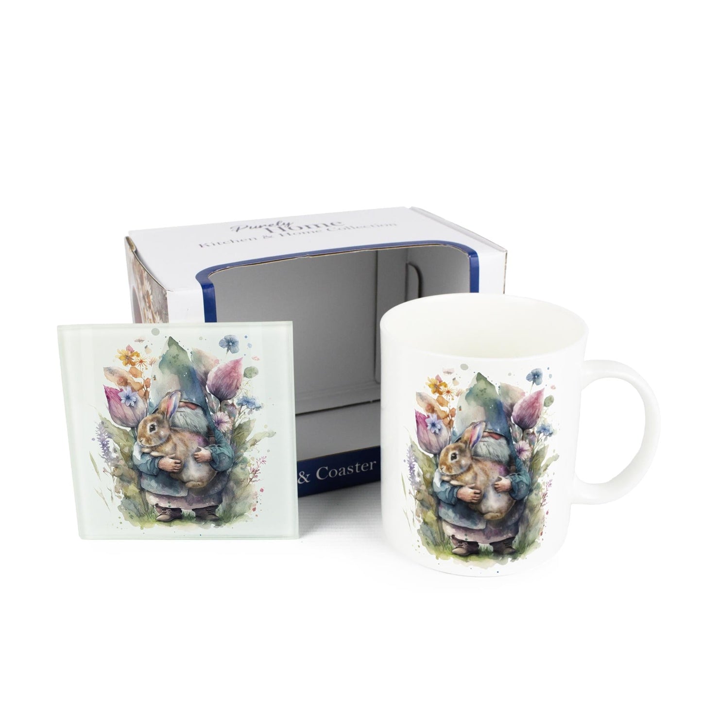 Gnome Mug & Coaster Gift Set