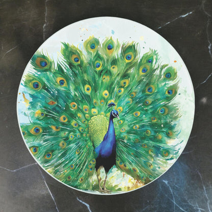 Peacock Round Worktop Protector