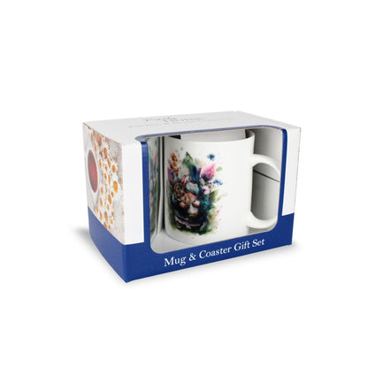 Gnome Mug & Coaster Gift Set