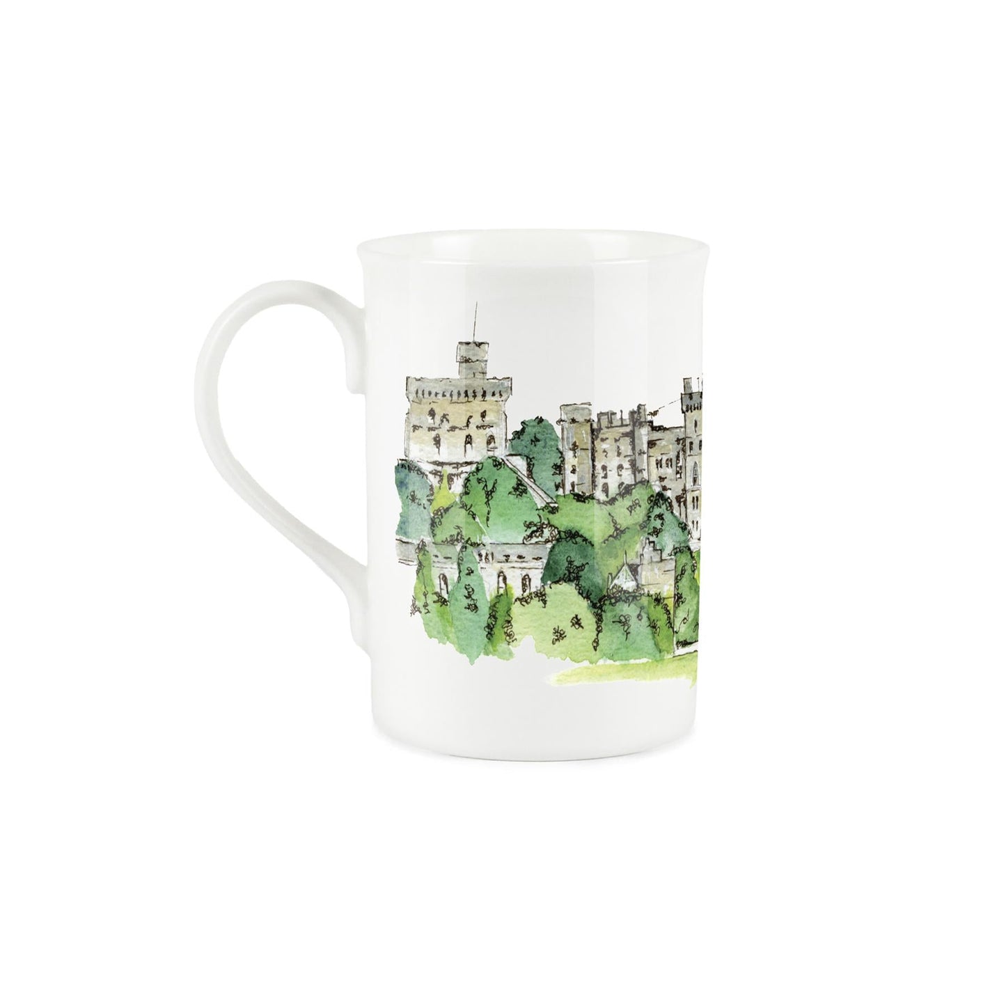 Windsor Castle Mug by Rhiannon Chauncey
